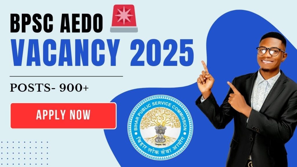 BPSC AEDO Vacancy 2025