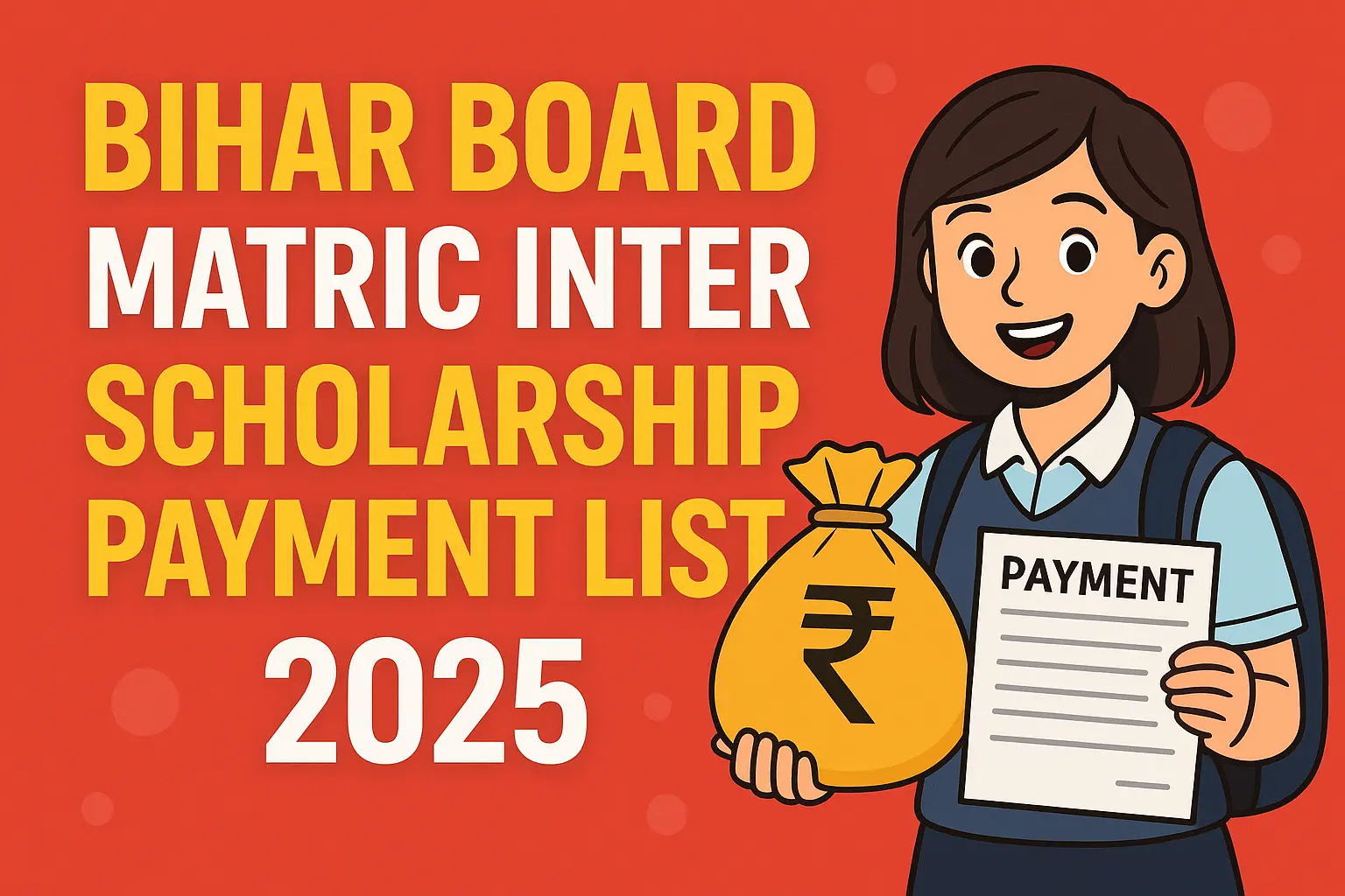 Bihar Board Matric Inter Scholarship Payment List 2025