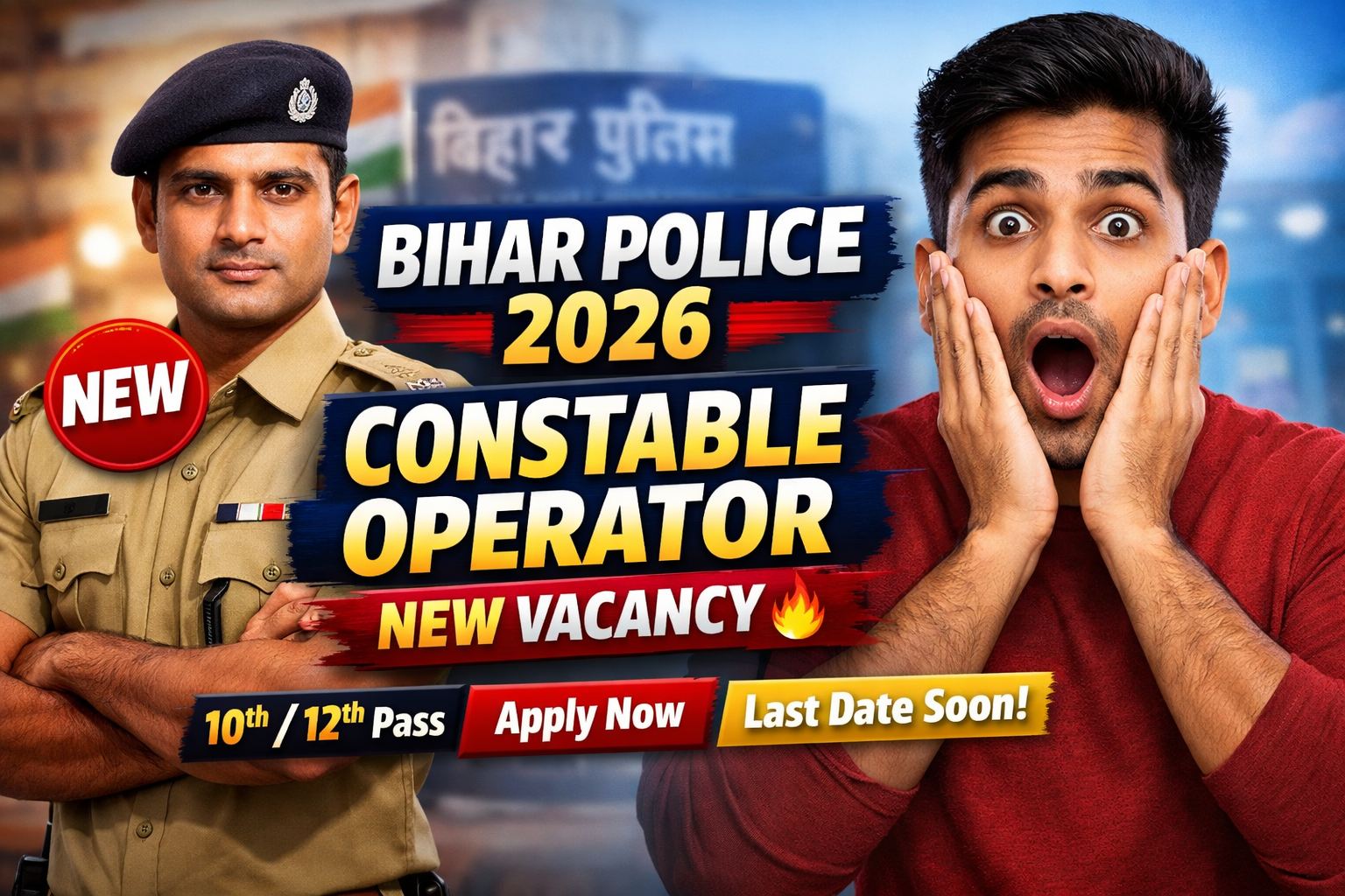 Bihar Police Constable (Operator) Recruitment 2026