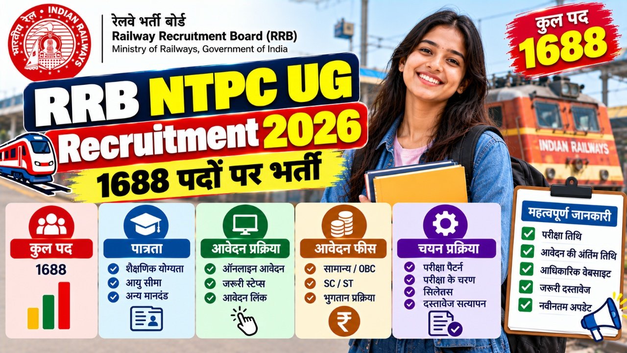 RRB NTPC UG Recruitment 2026