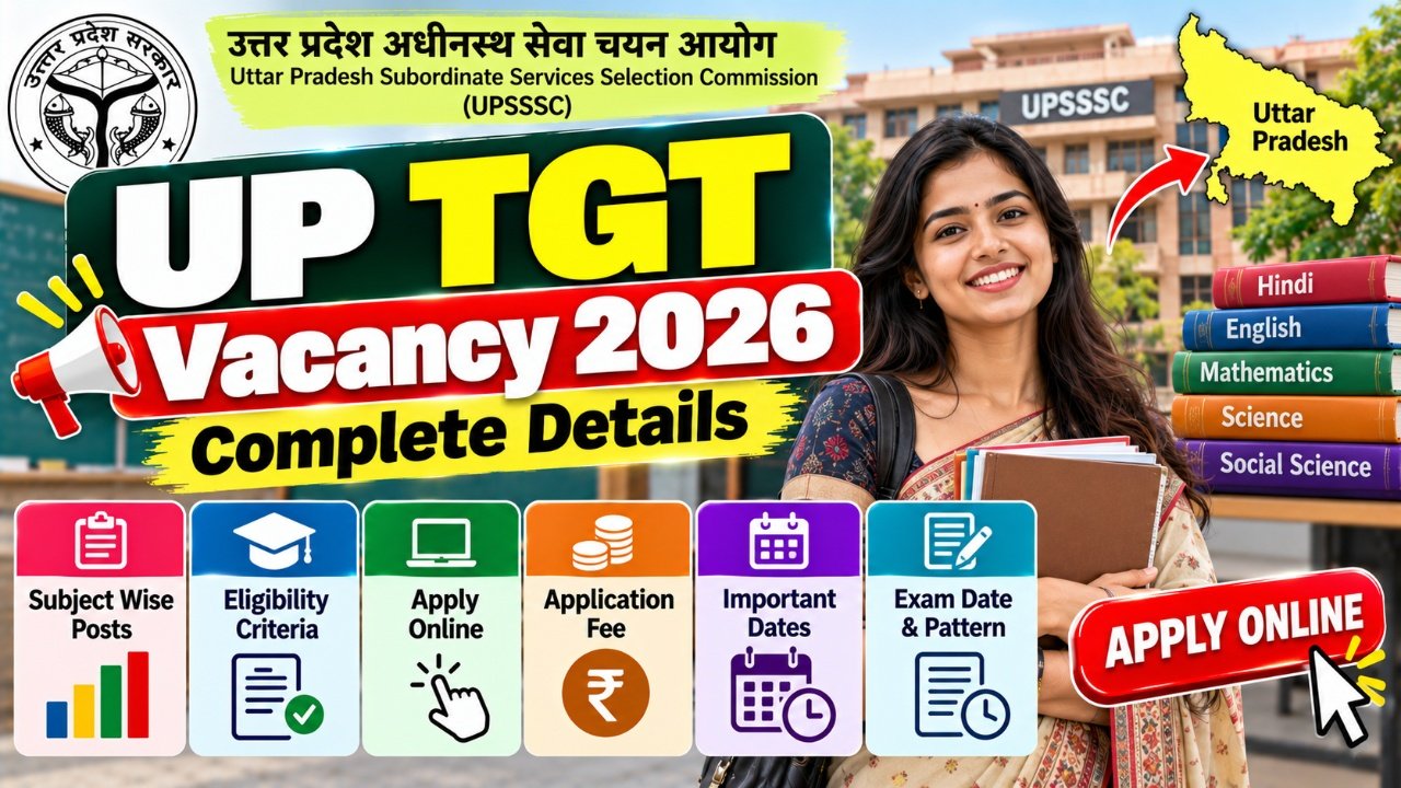 UP TGT Vacancy 2026